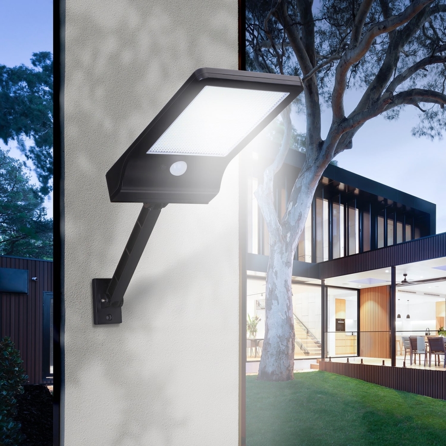 Aigostar - LED Dimbaar zonne- lamp met sensor LED/2,3W/5,5V IP65 1800 mAh + afstandsbediening