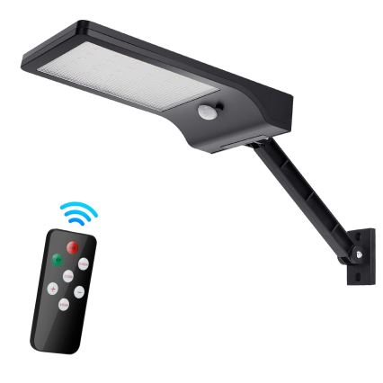 Aigostar - LED Dimbaar zonne- lamp met sensor LED/2,3W/5,5V IP65 1800 mAh + afstandsbediening