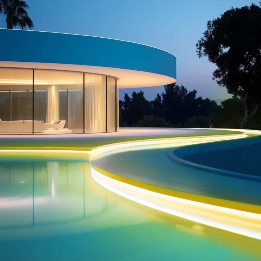 Aigostar - LED Dimbaar zonne- strip LED/1,6W/3,2V 3 m 2700K IP65 + afstandsbediening