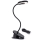 Aigostar - LED Dimbare oplaadbare tafellamp met clip LED/3W/5V zwart