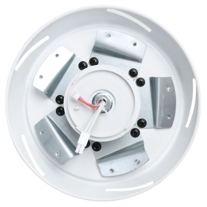 Aigostar - LED dimbare plafondventilator LED/20W/230V 2700-6500K 132cm wit/beige + afstandsbediening