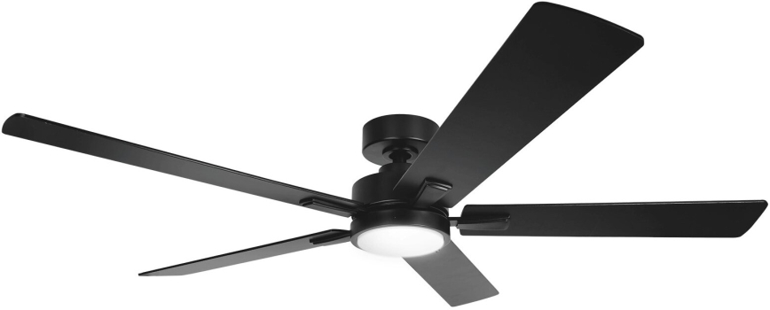 Aigostar - LED dimbare plafondventilator LED/20W/230V 2700-6500K 132cm bruin + afstandsbediening