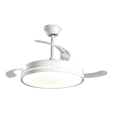 Aigostar - LED dimbare plafondventilator LED/36W/230V 2700-6500K diameter 107 cm + afstandsbediening wit