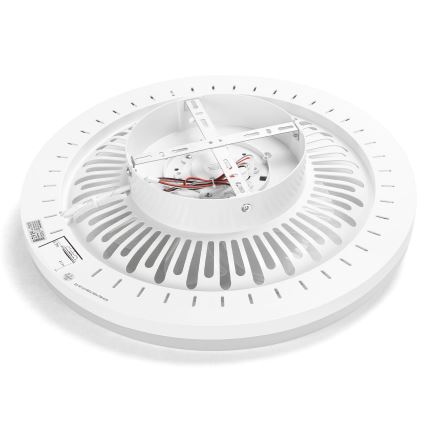 Aigostar - LED dimbare plafondventilator LED/40W/230V 2700/4000/6500K diameter 50 cm + afstandsbediening wit