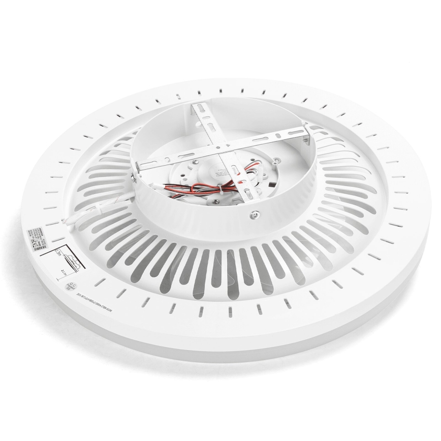 Aigostar - LED dimbare plafondventilator LED/40W/230V 2700/4000/6500K diameter 50 cm + afstandsbediening wit