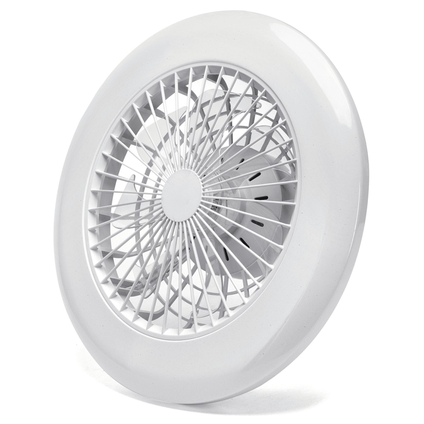 Aigostar - LED dimbare plafondventilator LED/40W/230V 2700-6500K diameter 49 cm + afstandsbediening wit