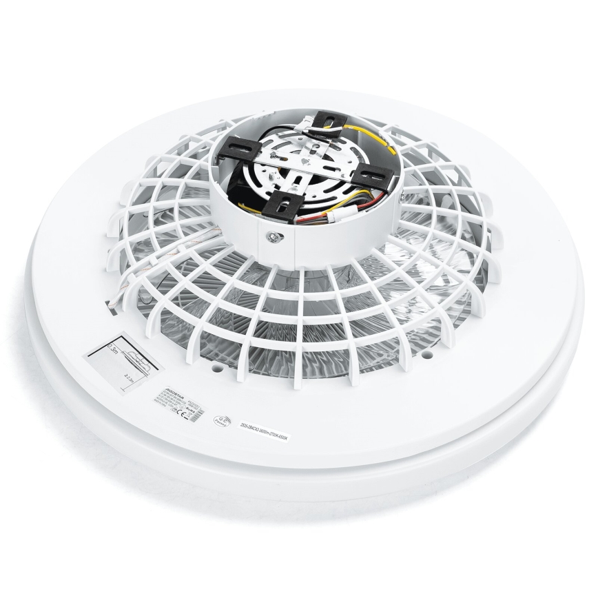 Aigostar - LED dimbare plafondventilator LED/40W/230V 2700-6500K diameter 48 cm + afstandsbediening wit