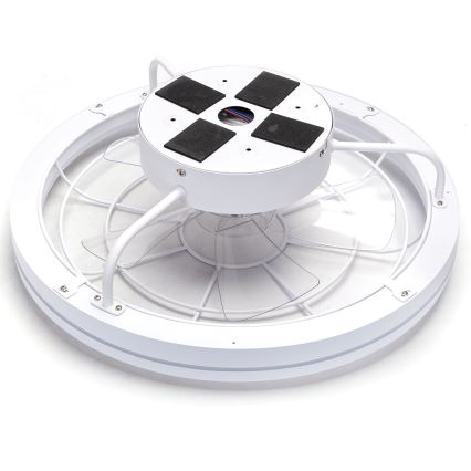 Aigostar - LED dimbare plafondventilator LED/40W/230V 2700-6500K diameter 48 cm + afstandsbediening wit