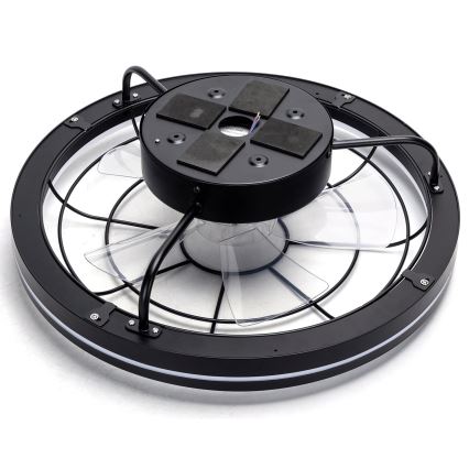 Aigostar - LED dimbare plafondventilator LED/40W/230V 2700-6500K diameter 48 cm + afstandsbediening zwart