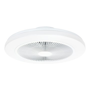 Aigostar - LED dimbare plafondventilator LED/40W/230V 2700-6500K diameter 48 cm + afstandsbediening wit