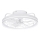 Aigostar - LED dimbare plafondventilator LED/40W/230V 2700-6500K diameter 48 cm + afstandsbediening wit