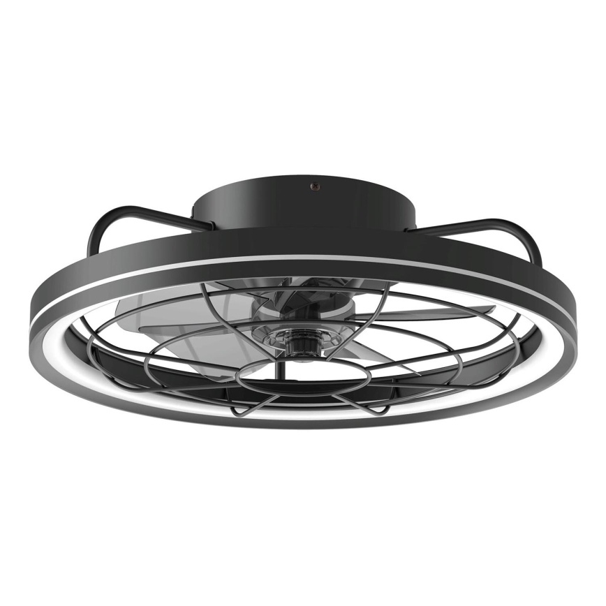 Aigostar - LED dimbare plafondventilator LED/40W/230V 2700-6500K diameter 48 cm + afstandsbediening zwart