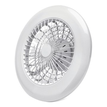 Aigostar - LED dimbare plafondventilator LED/40W/230V 2700-6500K diameter 49 cm + afstandsbediening wit