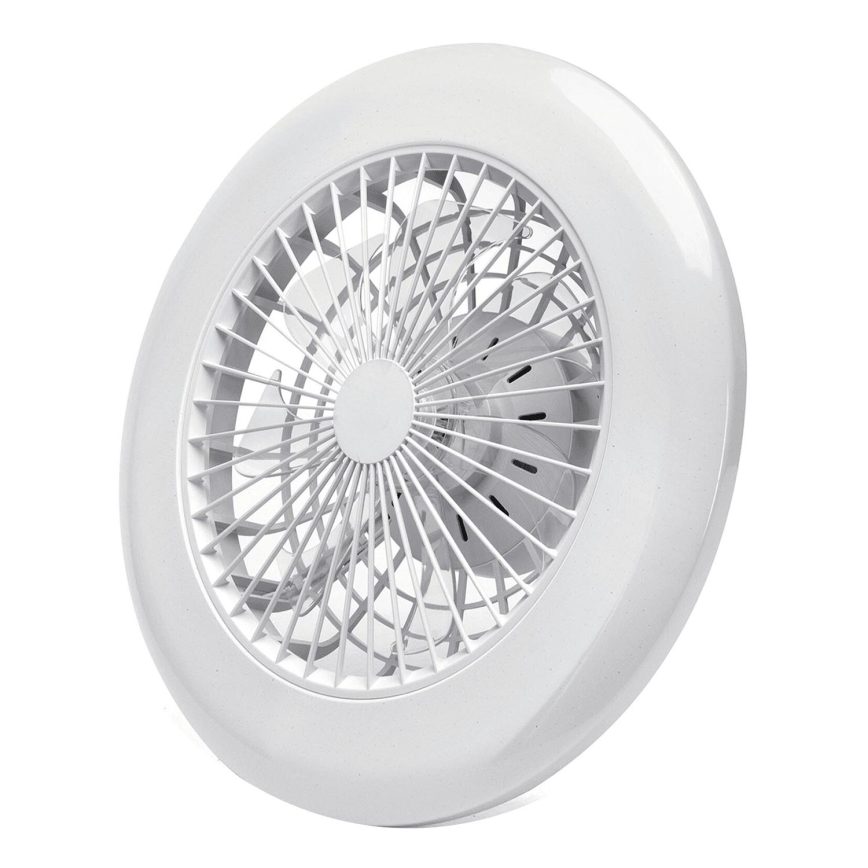 Aigostar - LED dimbare plafondventilator LED/40W/230V 2700-6500K diameter 49 cm + afstandsbediening wit