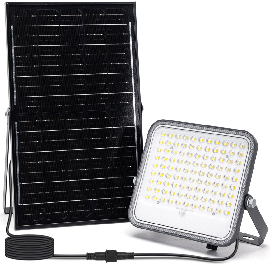 Aigostar - LED Dimbare zonne-schijnwerper LED/150W/3,4V 3000/4000/6500K IP66 + afstandsbediening