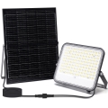 Aigostar - LED Dimbare zonne-schijnwerper LED/200W/3,4V 3000/4000/6500K IP66 + afstandsbediening