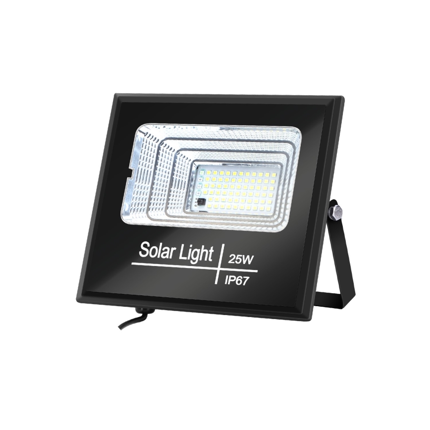 Aigostar - LED Dimbare zonne-schijnwerper LED/25W/3,2V IP67 5000 mAh + afstandsbediening