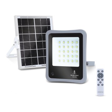 Aigostar - LED Dimbare zonne-schijnwerper LED/30W/3,2V 20000 mAh IP67 + AB