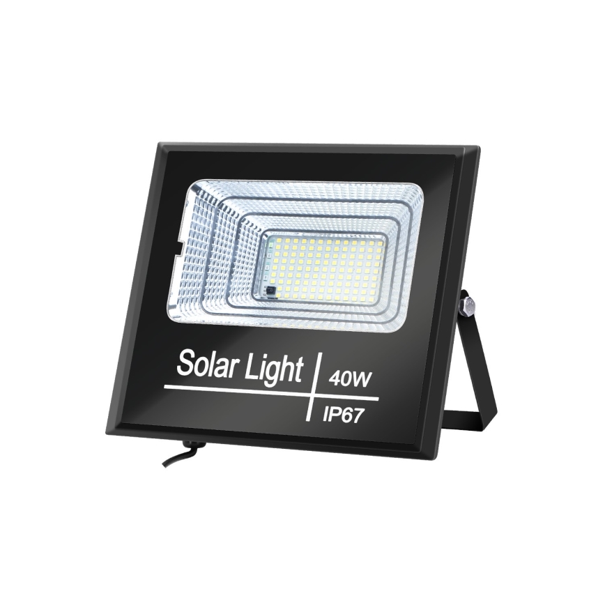Aigostar - LED Dimbare zonne-schijnwerper LED/40W/3,2V IP67 2000 mAh + AB