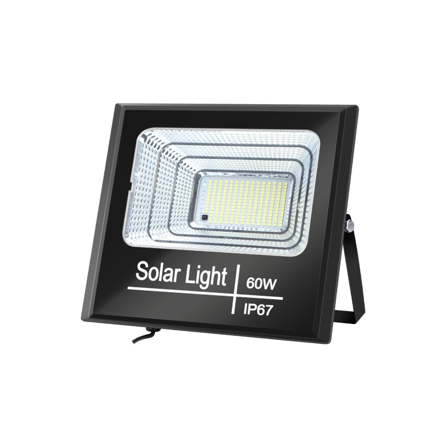 Aigostar - LED Dimbare zonne-schijnwerper LED/60W/3,2V 2000 mAh IP67 + AB