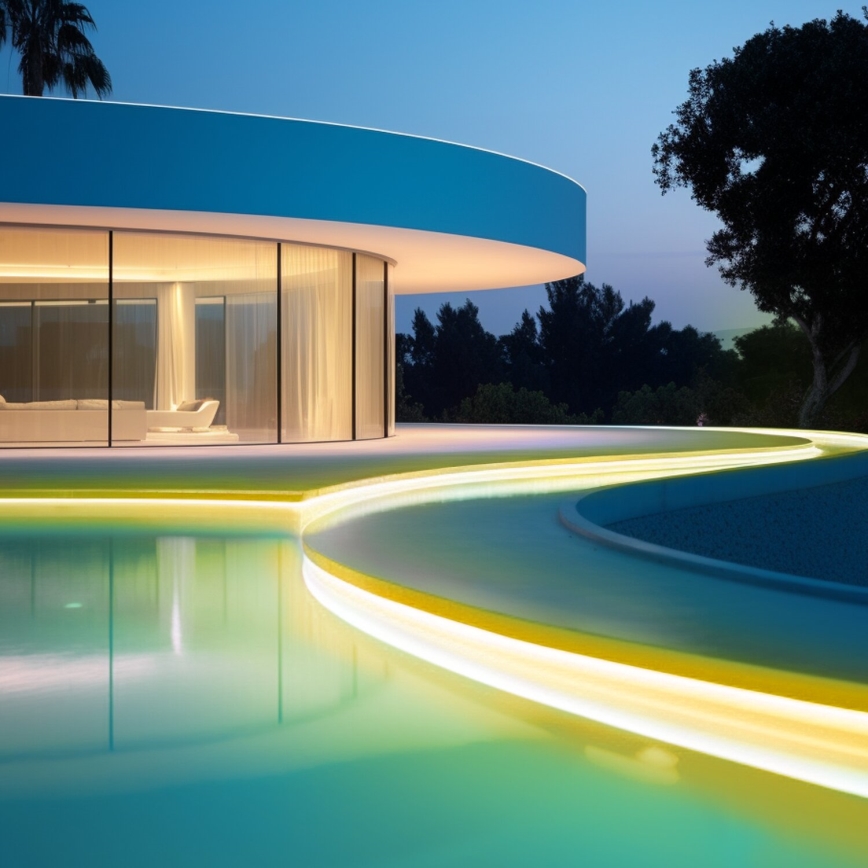 Aigostar - LED Dimbare zonnestrip LED/20W/3,2V 20 m 2700K IP65 + afstandsbediening