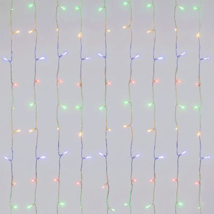 Aigostar - LED guirlande de Noël extérieure 120xLED/8 fonctions 3,9x1,2m IP44 multicolore