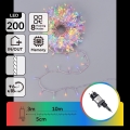 Aigostar - LED Guirlande de Noël extérieure 200xLED/8 fonctions 13m IP44 multicolore