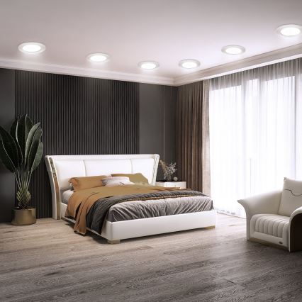 Aigostar - LED Hang plafondverlichting ULTRATHIN LED/9W/230V 6000K wit