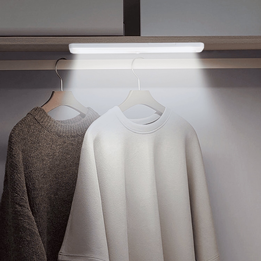 Aigostar - LED Kastverlichting met bewegingssensor LED/1,5W/3xAA 6500K