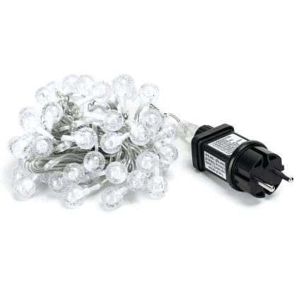 Aigostar - LED Kerst lichtsnoer voor buiten 100xLED/8 Functies 13m IP44 warm wit