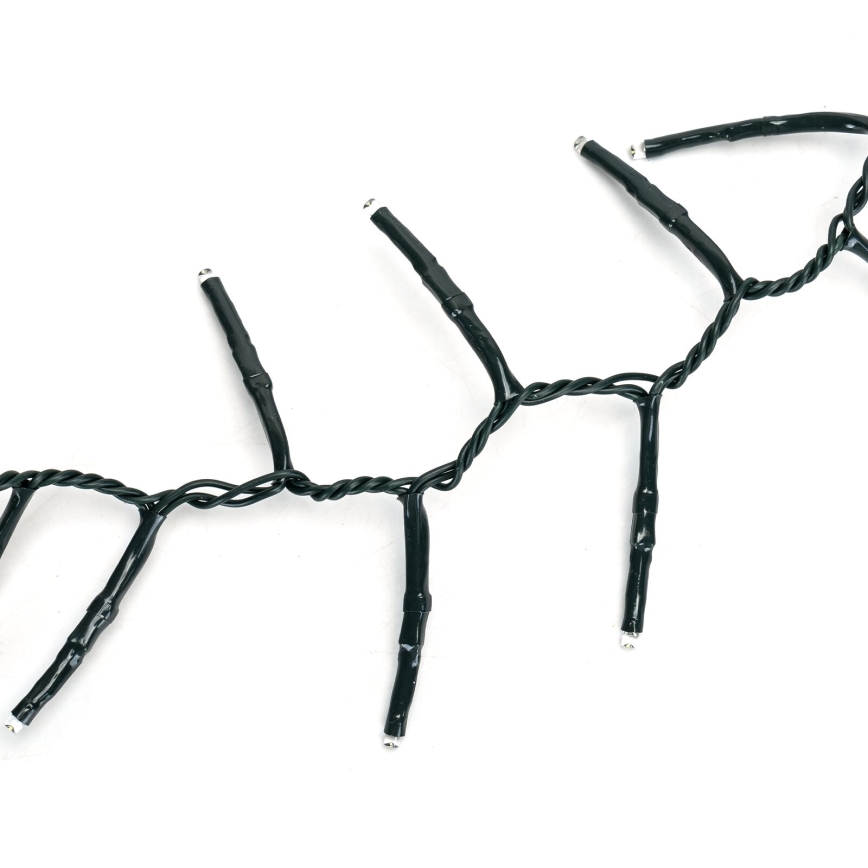 Aigostar - LED Kerst lichtsnoer voor buiten 600xLED/8 Functies 18m IP44 koud wit