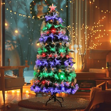 Aigostar - LED kerstboom voor buiten 55xLED/8 functies 0,6 m IP44 multicolor