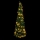 Aigostar - LED kerstboom voor buiten 80x LED 1,2 m IP44 groen, warm wit