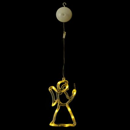 Aigostar - LED kerstdecoratie LED/3xAAA engel 21cm