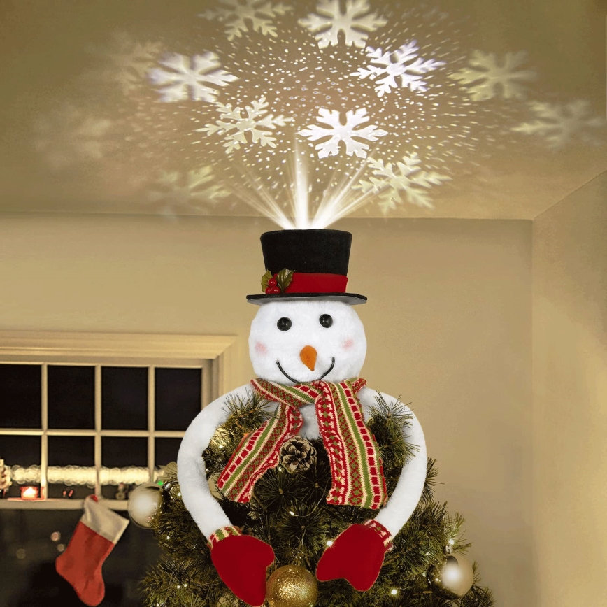 Aigostar - LED kerstdecoratie LED/5W/230V koud wit sneeuwman