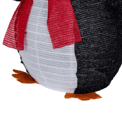 Aigostar - LED kerstdecoratie voor buiten 50xLED/3xAA 0,7m IP44 pinguïn + afstandsbediening