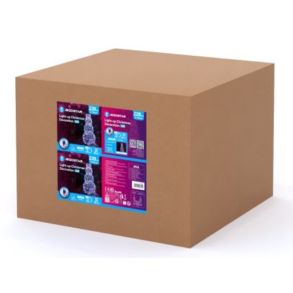 Aigostar-LED Kerstdecoratie voor buiten LED/3,6W/31/230V 6500K 90cm IP44 sneeuwpop