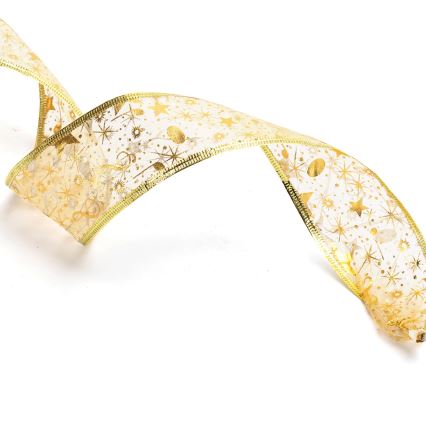 Aigostar - LED-kerstsnoer 100xLED/3xAA 10 m warm wit goudkleurig