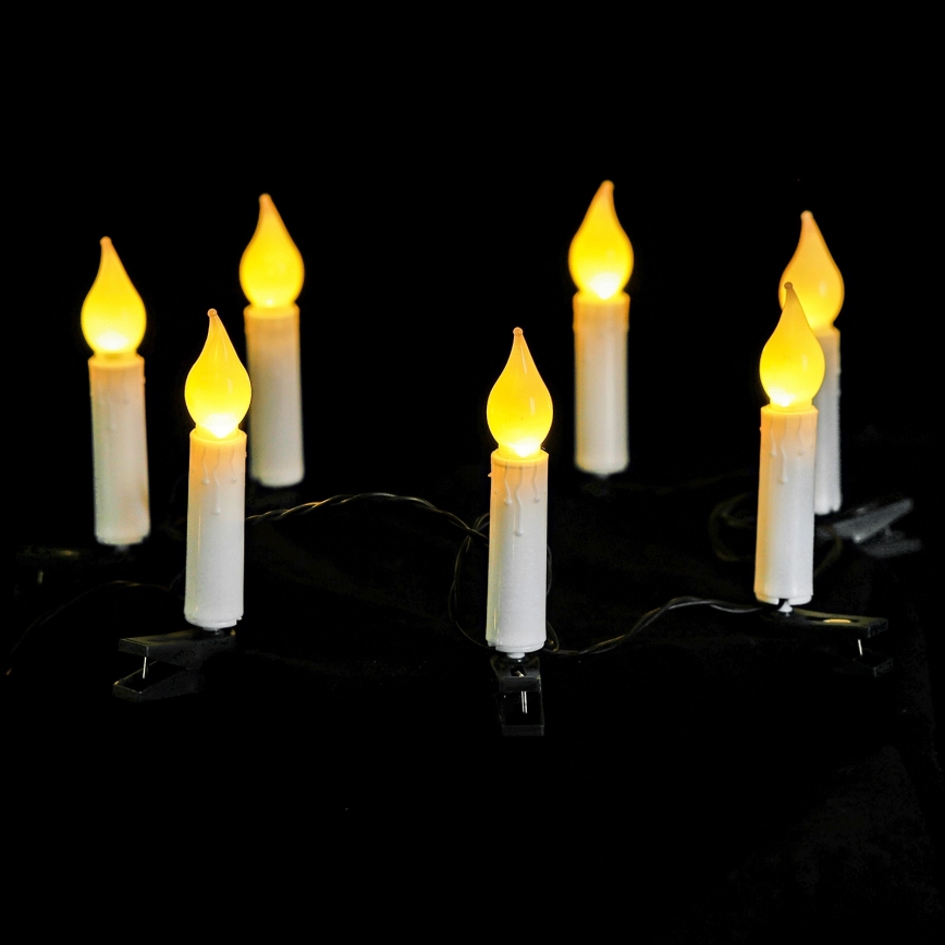 Aigostar - LED kerstverlichting 25xLED/3xAA 5 m warm wit