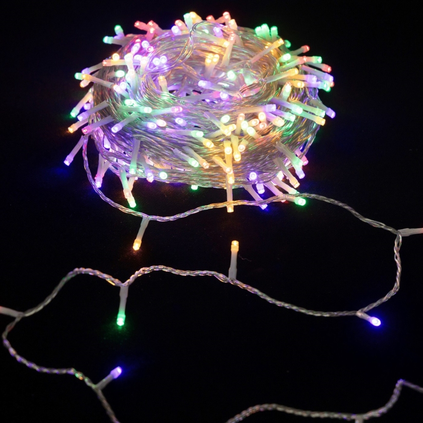 Aigostar - LED-kerstsnoer voor buiten, 1000 LED / 8 sfeervolle functies, 53 m, IP44, multicolor