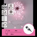 Aigostar - LED kerstsnoer voor buiten 500xLED/8 functies 53m IP44 roze