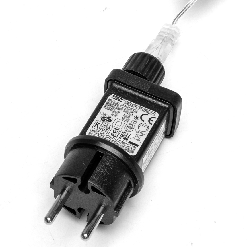 Aigostar - LED-kerstsnoer voor buiten, 50× LED, 8 functies, 8 m, IP44, warm wit