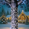 Aigostar - LED kerstverlichting op zonne-energie 500xLED/8 functies 52m IP65 koud wit 1200 mAh
