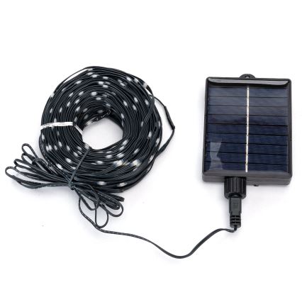 Aigostar - LED kerstverlichting op zonne-energie 500xLED/8 functies 52m IP65 koud wit 1200 mAh