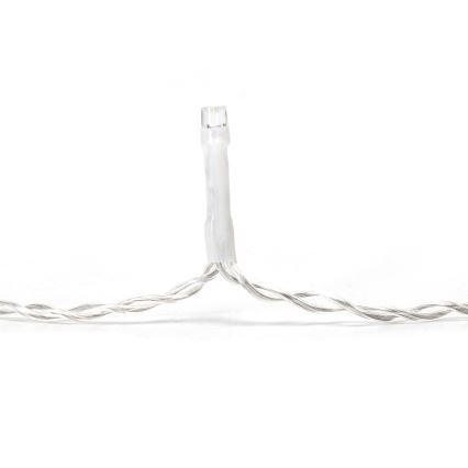Aigostar - LED kerstverlichting voor buiten 100xLED/8 functies 8x0,4m IP44 warm wit