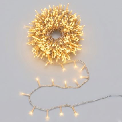 Aigostar - LED kerstverlichting voor buiten 2000xLED/8 functies 103m IP44 warm wit