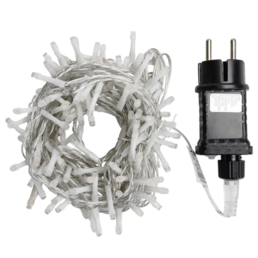Aigostar - LED kerstverlichting voor buiten 200xLED/8 functies 13m IP44 meerkleurig