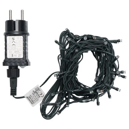 Aigostar - LED kerstverlichting voor buiten 50xLED/8 functies 8m IP44 warm wit