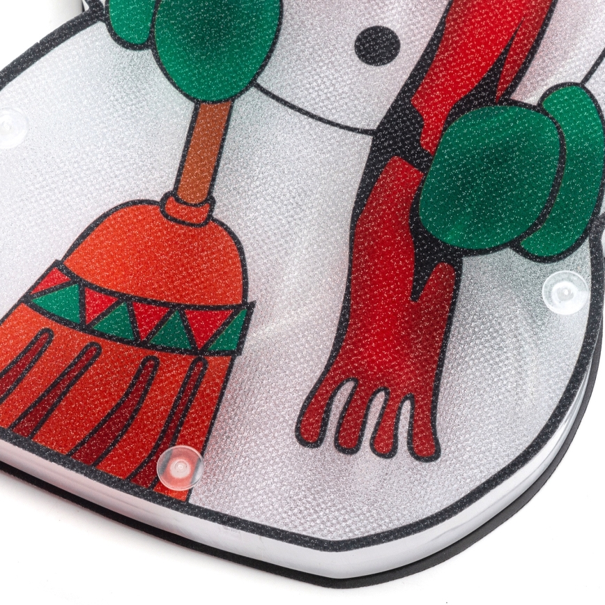 Aigostar - LED Kerstversiering LED/3xAAA sneeuwpop 25cm