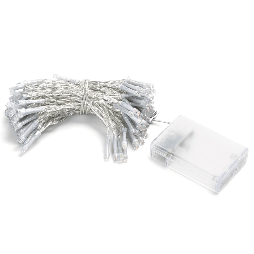 Aigostar - LED  lichtsnoer 100xLED/3xAA 10,3m meerkleurig